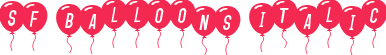 SF Balloons Italic